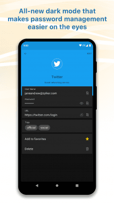 Скриншот приложения Zoho Vault - Password Manager - №5