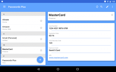 Скриншот приложения Passwords Plus Password Mgr - №9