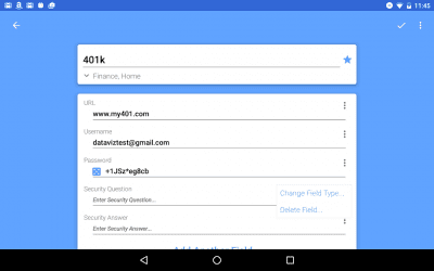 Скриншот приложения Passwords Plus Password Mgr - №10
