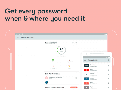 Скриншот приложения Dashlane Password Manager - №9