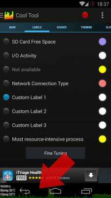 Скриншот приложения Cool Tool - system stats - №6