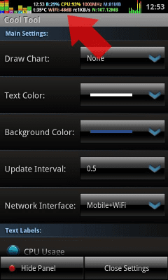 Скриншот приложения Cool Tool - system stats - №8