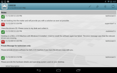 Скриншот приложения Novell Service Desk - №10