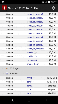 Скриншот приложения HWMonitor PRO - №1