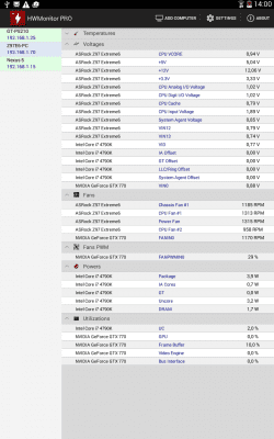 Скриншот приложения HWMonitor PRO - №6