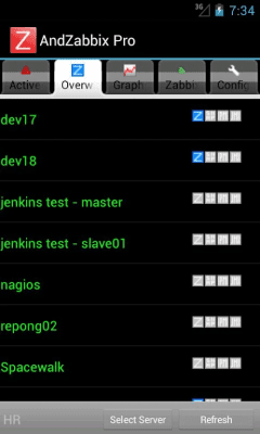 Скриншот приложения Andzabbix Lite - №3