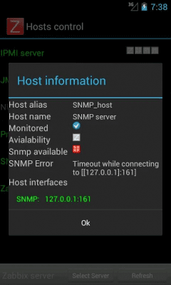Скриншот приложения Andzabbix Lite - №5