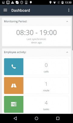 Скриншот приложения Yaware.Mobile - №4