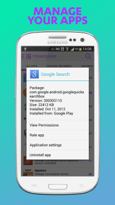 Скриншот приложения F-Secure App Permissions - №7