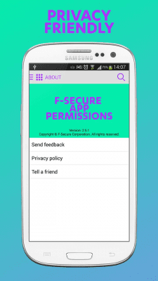 Скриншот приложения F-Secure App Permissions - №8