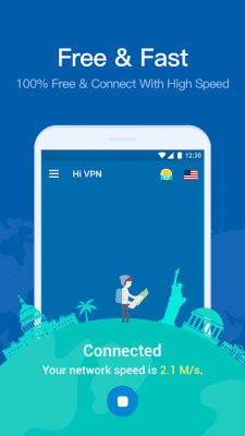 Скриншот приложения Hi VPN - №2