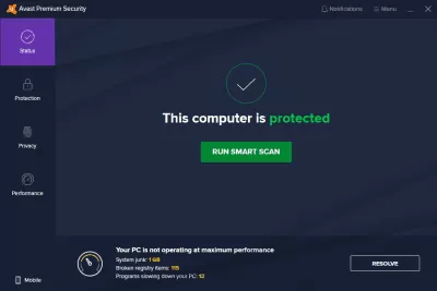 Скриншот приложения Avast Premium Security - №1