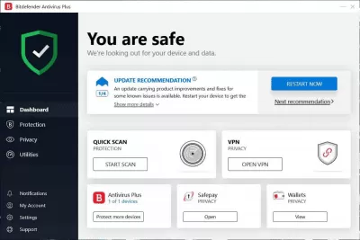 Скриншот приложения BitDefender Antivirus Plus - №1