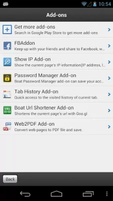 Скриншот приложения Boat Browser - №6