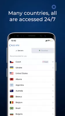 Скриншот приложения RusVPN – быстрый и безопасный VPN сервис - №3
