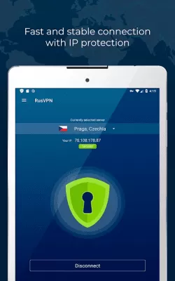 Скриншот приложения RusVPN – быстрый и безопасный VPN сервис - №5