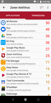 Скриншот приложения Zoner AntiVirus Free - №4