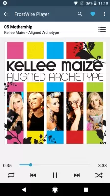 Скриншот приложения FrostWire: Torrent Downloader & Music Player - №5