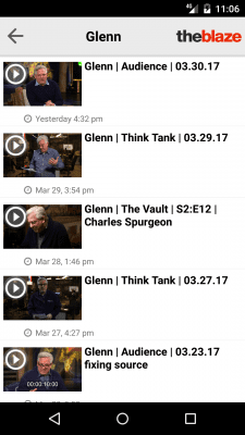 Скриншот приложения TheBlaze - №4
