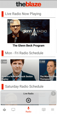 Скриншот приложения TheBlaze - №5
