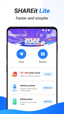 Скриншот приложения SHAREit Lite - №1