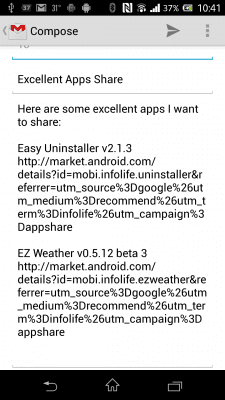 Скриншот приложения Apps Share - №5