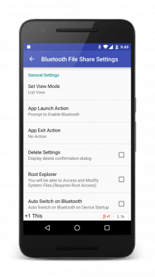 Скриншот приложения Bluetooth File Share - №6