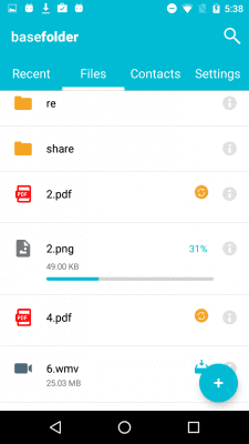 Скриншот приложения basefolder - №5