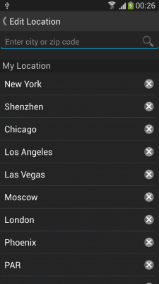 Скриншот приложения Погода от Villacat - №4