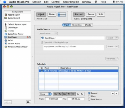 Скриншот приложения Audio Hijack Pro - №2