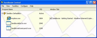 Скриншот приложения Sandboxie - №2