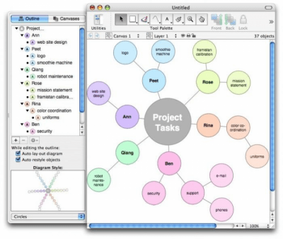 Скриншот приложения OmniGraffle Pro - №1