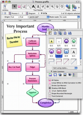 Скриншот приложения OmniGraffle Pro - №3