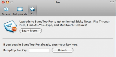 Скриншот приложения BumpTop Free - №2