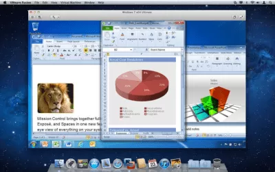 Скриншот приложения VMware Fusion - №2