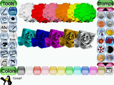 Скриншот приложения Tux Paint - №8