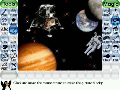 Скриншот приложения Tux Paint - №13