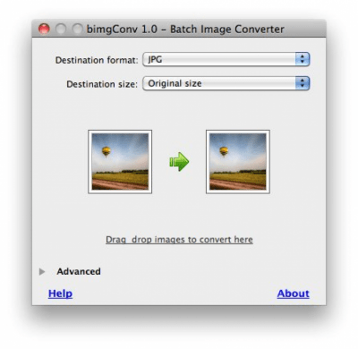Скриншот приложения Batch Image Converter - №2