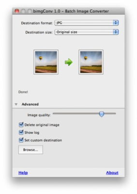 Скриншот приложения Batch Image Converter - №3