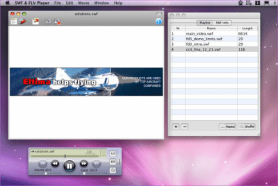 Скриншот приложения SWF Movie Player - №4