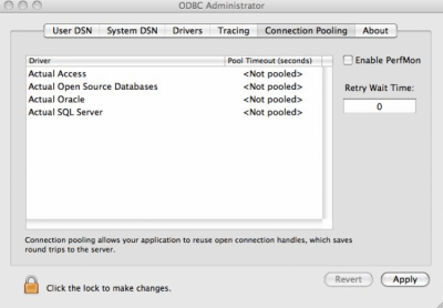 Скриншот приложения Actual ODBC Driver for Microsoft Access - №1