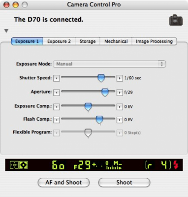 Скриншот приложения Nikon Camera Control Pro - №1