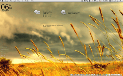 Скриншот приложения GeekTool - №3