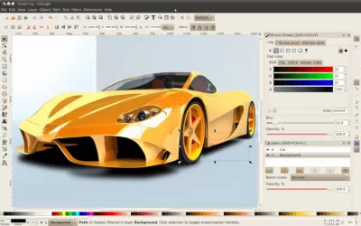 Скриншот приложения Inkscape - №2