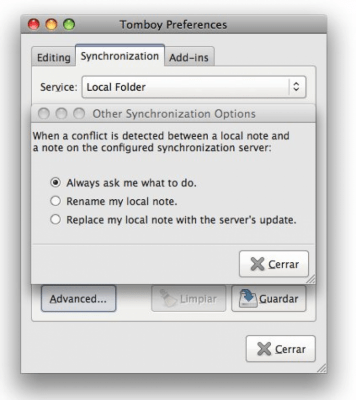 Скриншот приложения Tomboy - №3