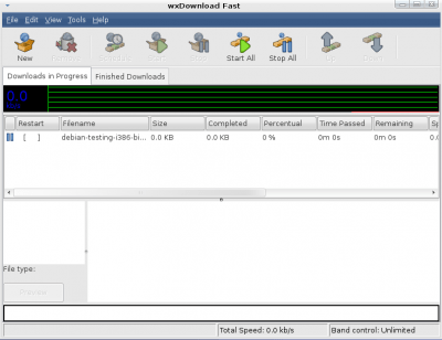 Скриншот приложения wxDownload Fast - №1