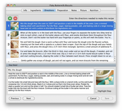 Скриншот приложения MacGourmet - №4