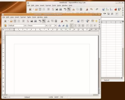 Скриншот приложения Apache OpenOffice для Linux - №1