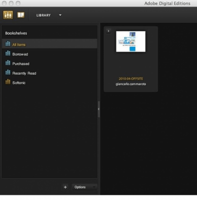 Скриншот приложения Adobe Digital Editions - №2