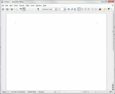 Скриншот приложения LibreOffice Windows - №1